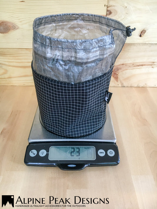 Stuff Sack for Snow Peak Trek 1400 Titanium Pot. (Pot is not included).