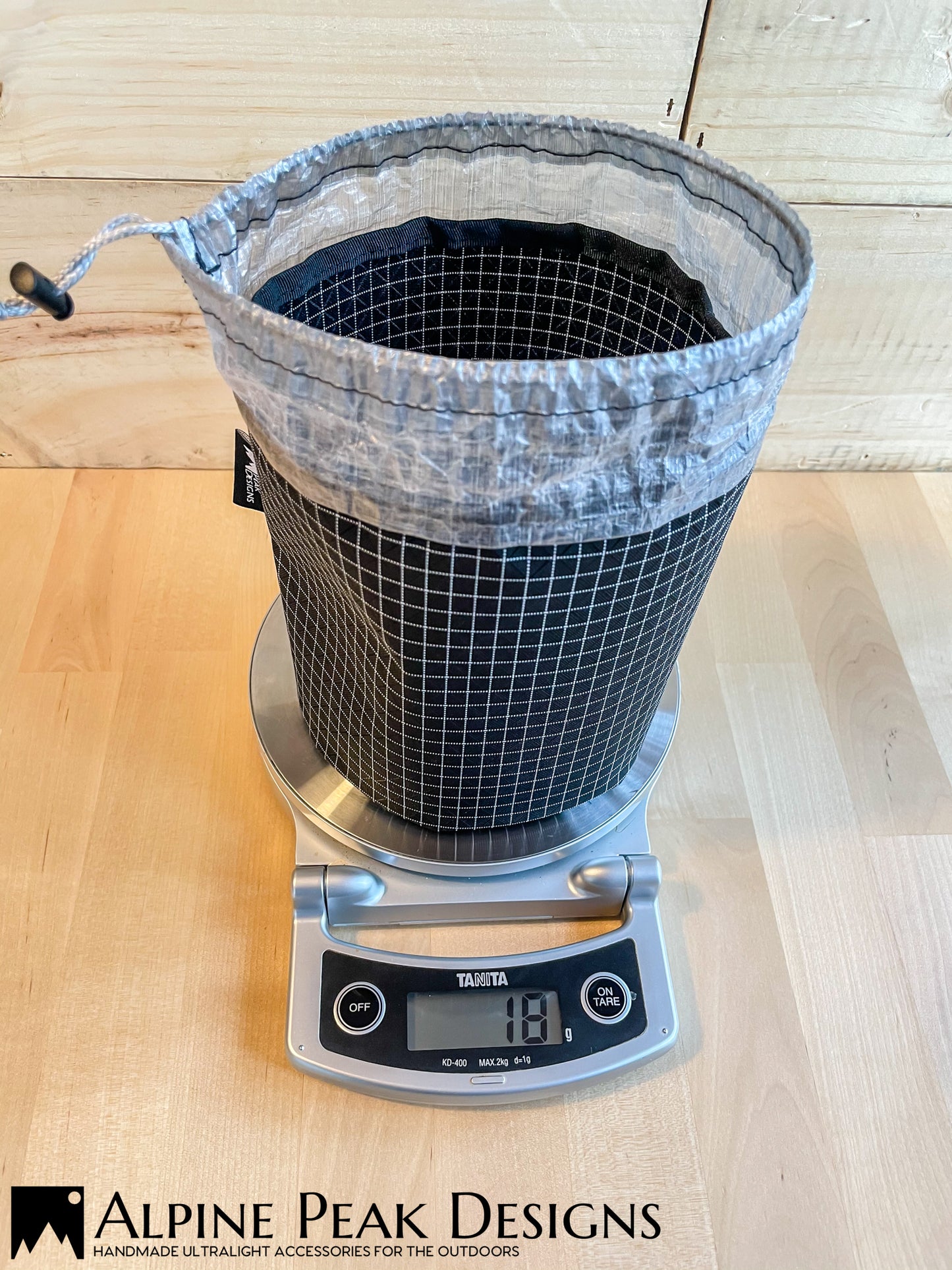 Stuff Sack for Snow Peak Trek 900 Titanium Pot. (Pot is not included).