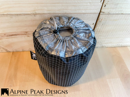 Stuff Sack for Snow Peak Trek 900 Titanium Pot. (Pot is not included).
