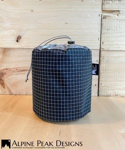 Stuff Sack for Snow Peak Trek 900 Titanium Pot. (Pot is not included).