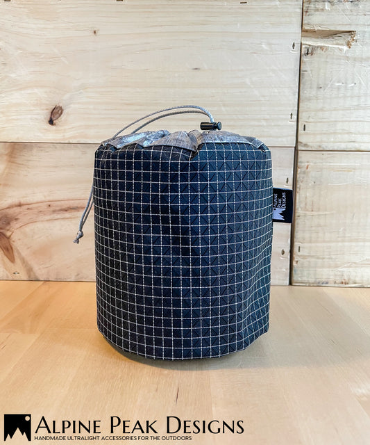 Stuff Sack for Snow Peak Trek 900 Titanium Pot. (Pot is not included).