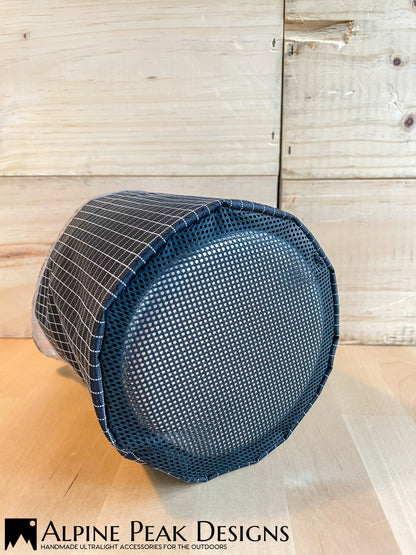 Stuff Sack for Snow Peak Trek 900 Titanium Pot. (Pot is not included).