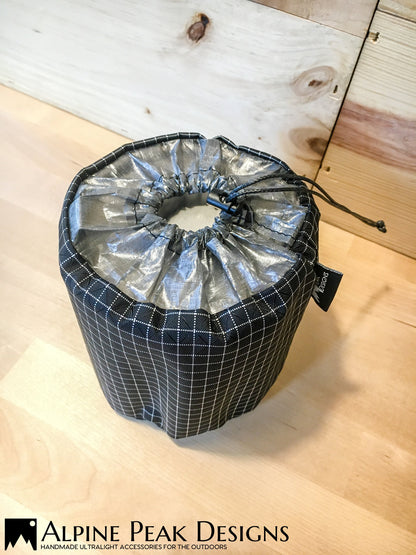 Stuff Sack for Snow Peak Trek 700 Titanium Pot. (Pot is not included).