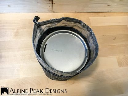 Stuff Sack for Snow Peak Trek 700 Titanium Pot. (Pot is not included).