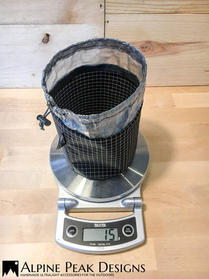 Stuff Sack for Snow Peak Trek 700 Titanium Pot. (Pot is not included).