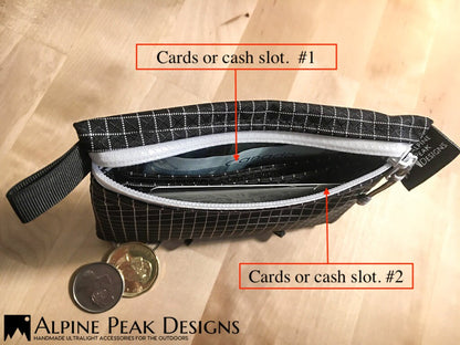 Lightweight Wallet with Velcro closure