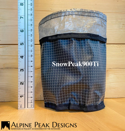 Stuff Sack for Snow Peak Trek 900 Titanium Pot. (Pot is not included).